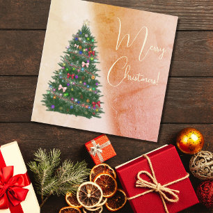 Sapin de Noël décoré de couleurs