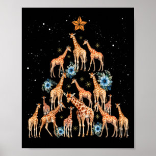 Sapin de Noël Girafe Décorations de Noël Girafe Lu
