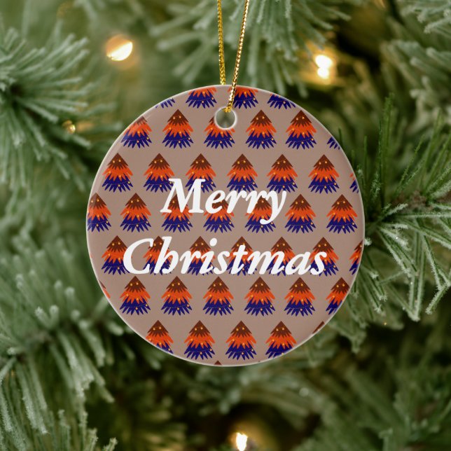 Sapin de Noël multicolore - Ornement (Arbre)