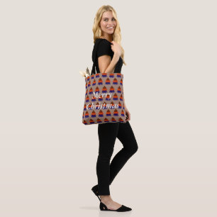 Sapin de Noël multicolore - Sac cabas