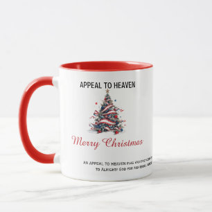 Sapin de Noël patriotique ATH1 avec MUG d'origine