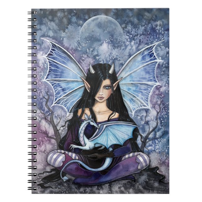 Sapphire Dragon Fairy Carnet (Devant)