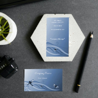 Sapphire Dragonflies Carte de visite