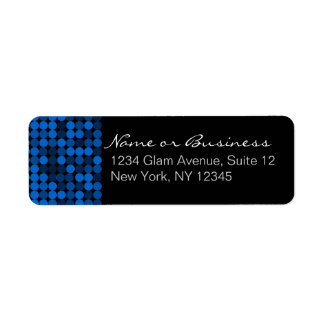 Sapphire Glam Étiquettes de adresse personnalisés