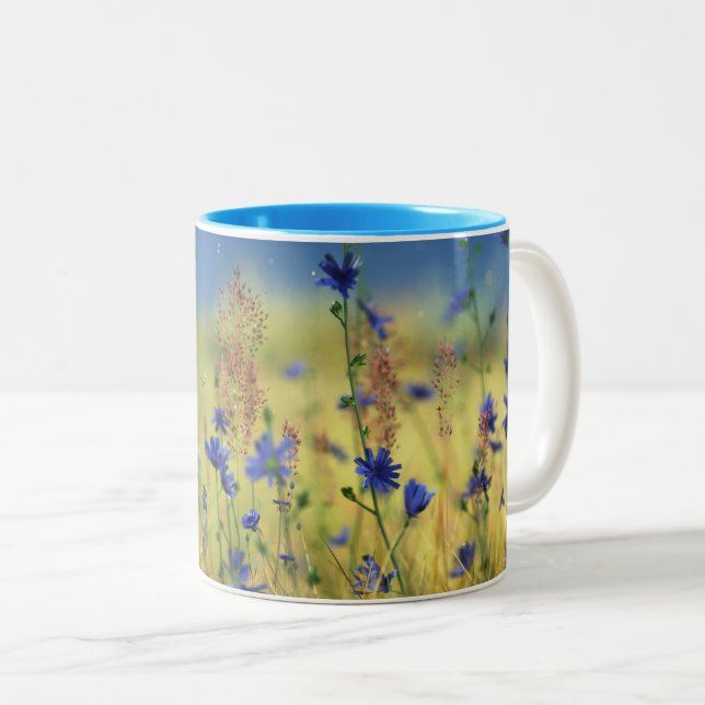 Sapphire & Gold Mug (Devant droit)