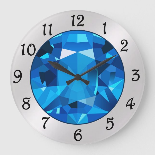 Sapphire grande horloge (Recto)