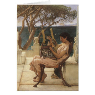 Sappho et Alcaeus par Sir Lawrence Alma Tadema