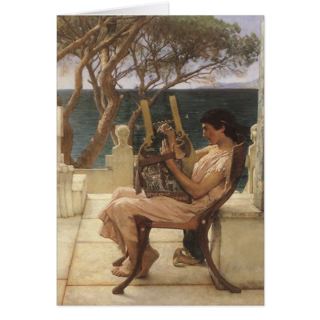 Sappho et Alcaeus par Sir Lawrence Alma Tadema (Devant)