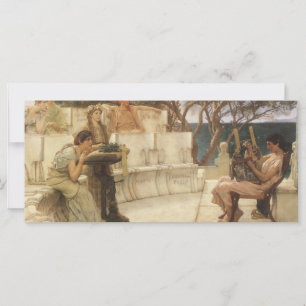 Sappho et Alcaeus par Sir Lawrence Alma Tadema