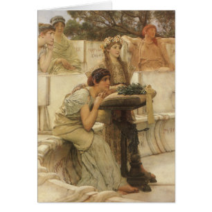 Sappho et Alcaeus par Sir Lawrence Alma Tadema