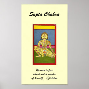 Sapta Chakra - poster / imprimer