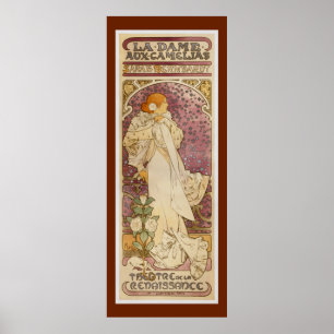 Sarah Bernhardt - Par : Alfons Mucha Poster