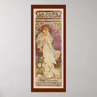 Sarah Bernhardt - Par : Alfons Mucha Poster