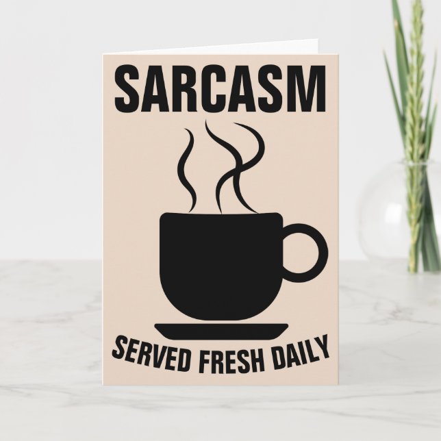 SARCASM A SERVI DES CARTES DE SALUT QUOTIDIENNES F (Devant)