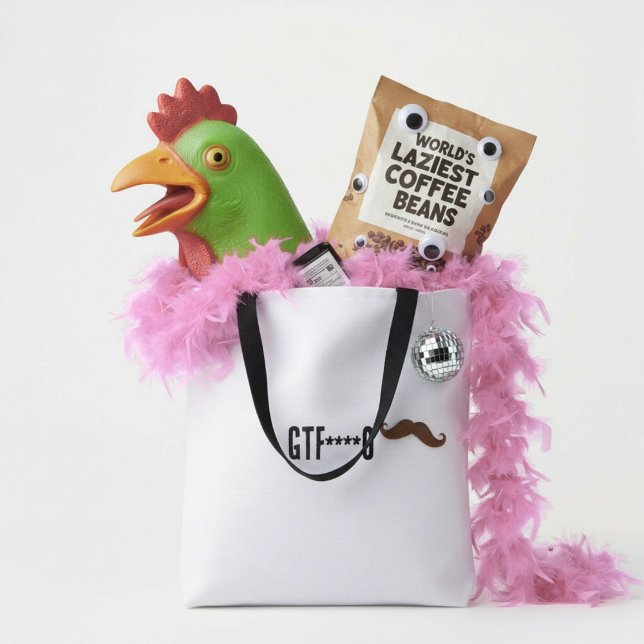 Sarcasm funny humour witty silly tote bag (Créateur téléchargé)