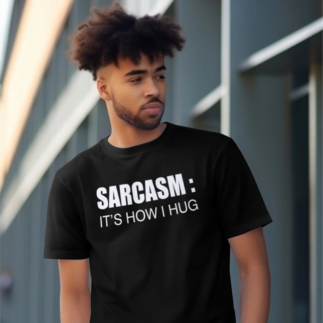 SARCASM, T-shirts amusants. T-shirt. Sarcastique (Créateur téléchargé)
