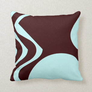 sarcelle d'hiver et coussin de motif d'abrégé sur