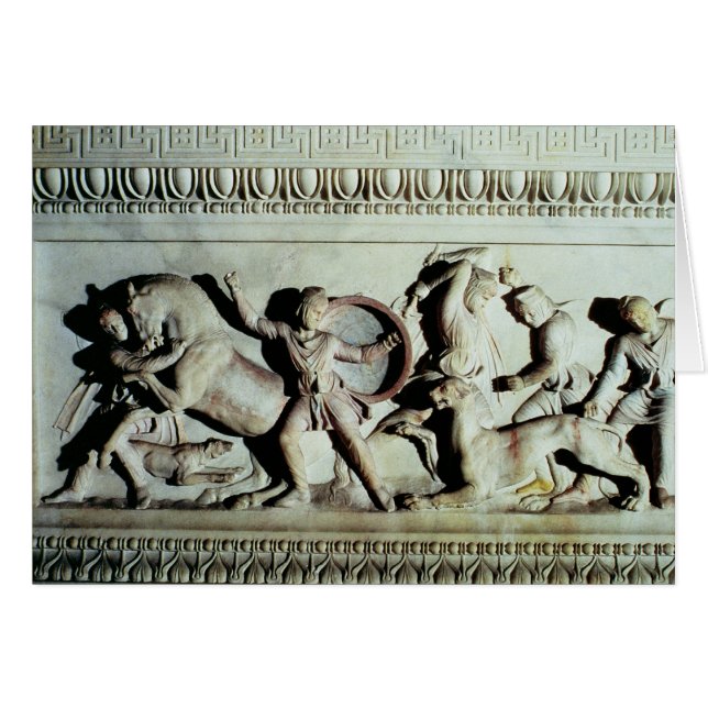 Sarcophage d'Alexandre (Devant horizontal)