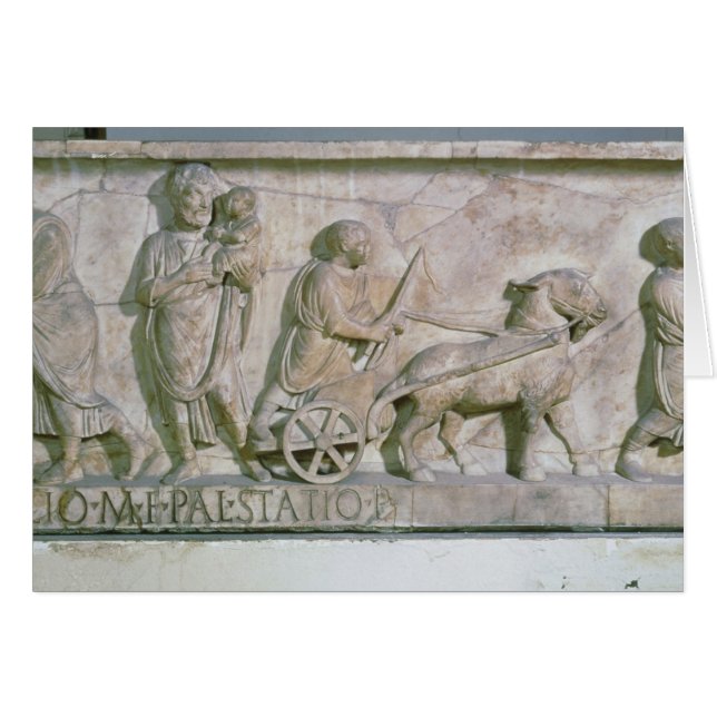 Sarcophage de Cornélius Statius (Devant horizontal)