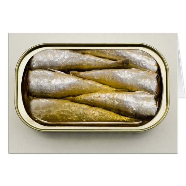 Sardines en conserve (Devant horizontal)
