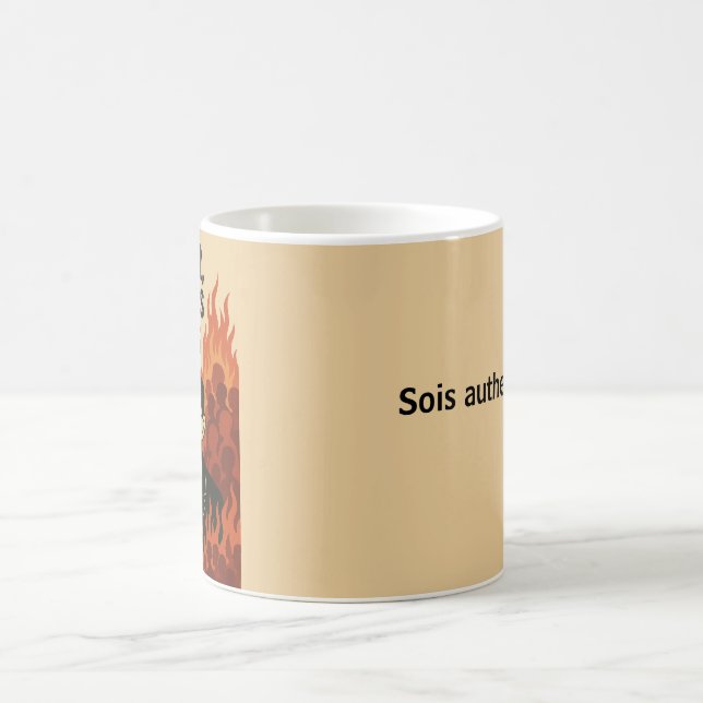 Sartre L'enfer, c'est les autres. Mug Classique, 3 (Centre)