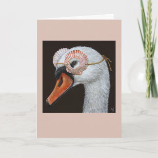 Saskia la carte cygne