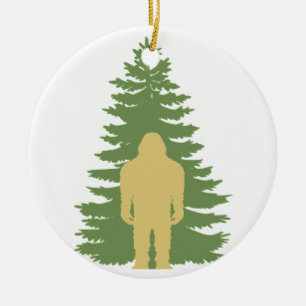 Sasquatch avec ornement de cèdre