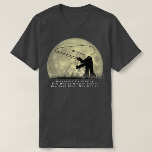 Sasquatch Fly Fishing Nouveau-Mexique T-shirt