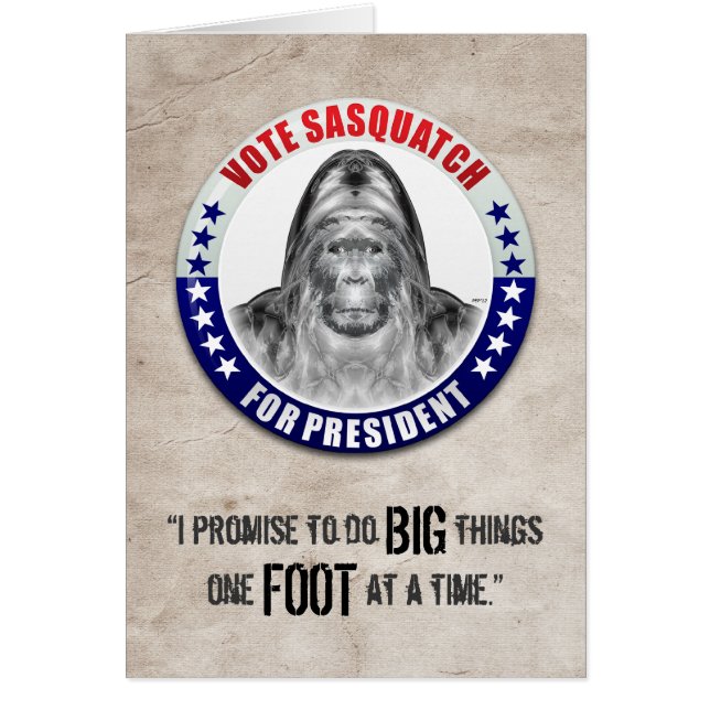 Sasquatch, Président (Devant)