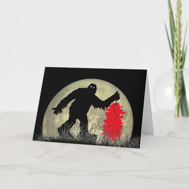 SASQUATCH SIGNÉ À HATCH, NOUVELLE CARTE MEXIQUE (Devant)