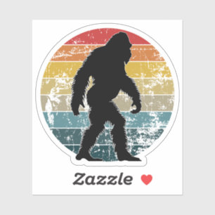 Sasquatch Stickers Vinyl Coupé Sur Mesure