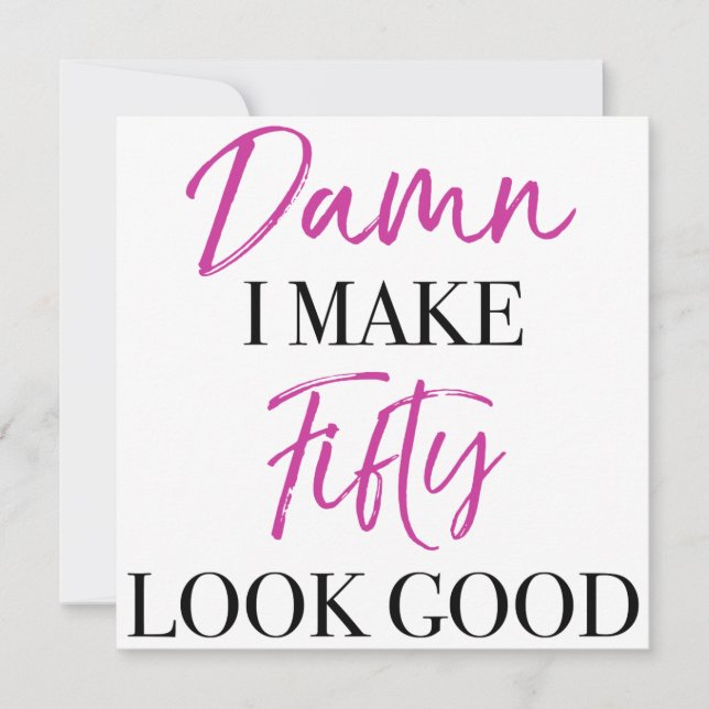 Sassy 50e anniversaire (Devant)