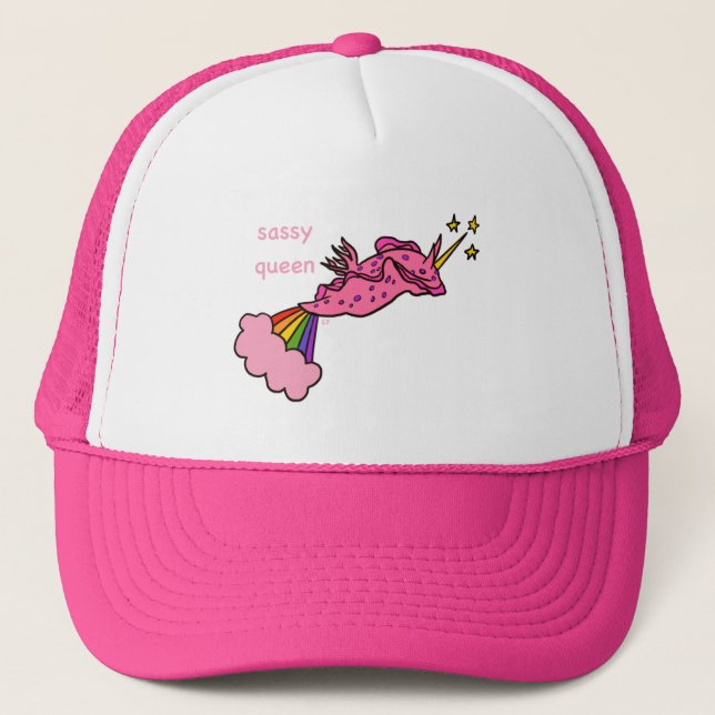 sassy queen nudibranche casquette (Devant)