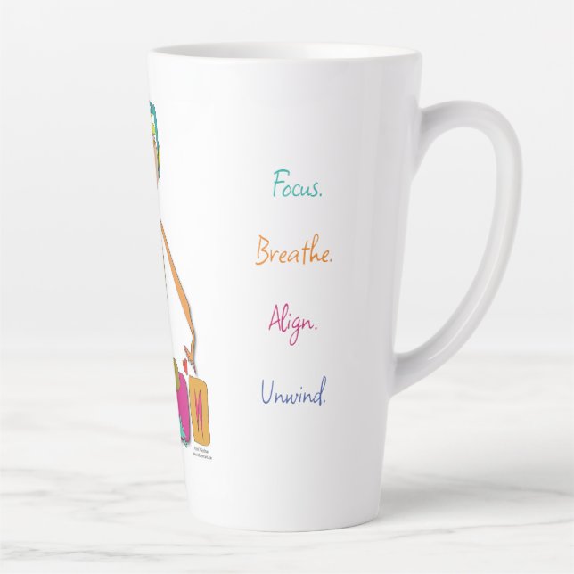 'Satchi' - Aligner Dur Yoga Mug (Droite)