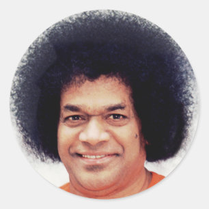 Sathya Sai Baba Sticker rond