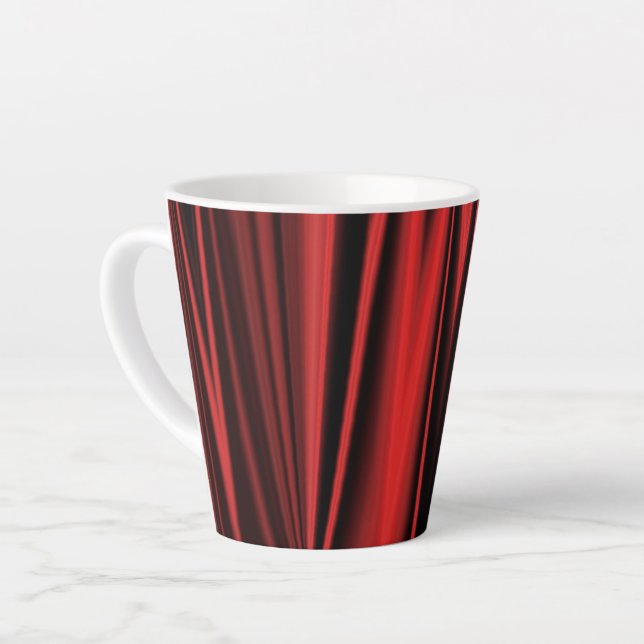 Satin Rouge - Latte Mug (Angle gauche)
