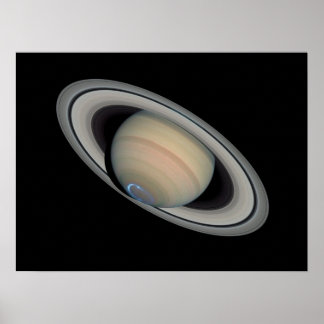 Saturn Aurora - affiche