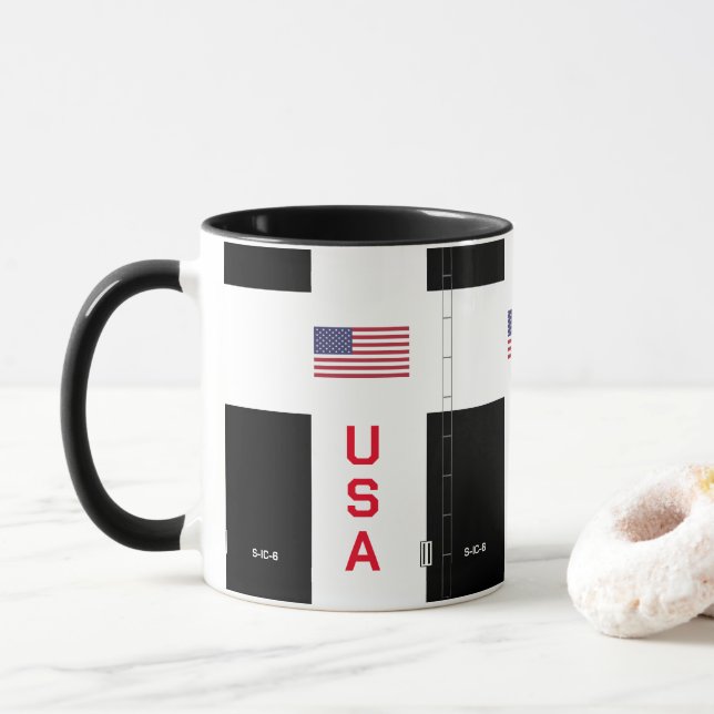 Saturn V S-1C Mug (Avec donut)