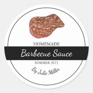 Sauce barbecue au boeuf maison Étiquette barbecue