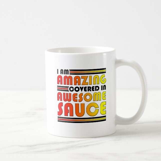 Sauce Incroyable Tellement Géniale Mug Drôle (Droite)