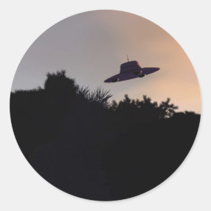 Saucer classique 2 Sticker