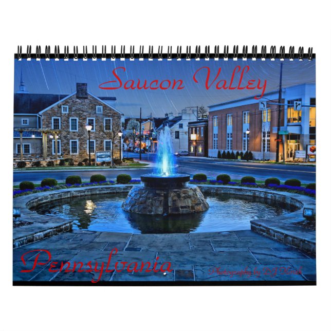 Saucon Valley Pa. Calendrier USA (Protection)
