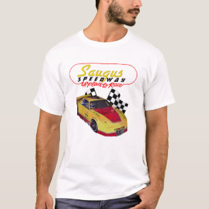 Saugus speedway voiture stock vintage T-Shirt