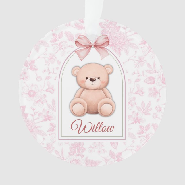 Saule | Conception personnalisée d'ours en peluche (devant)