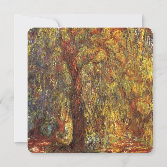Saule pleureur par Claude Monet, Beaux-Arts Vintag (Devant)