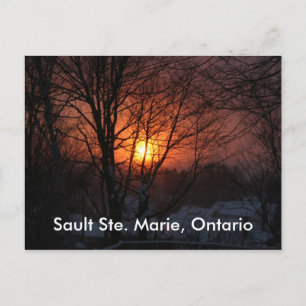 Sault Ste. Marie, Carte postale de l'Ontario