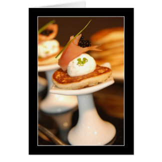Saumon Blinis