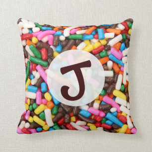 Saupoudrer Coussin monogramme