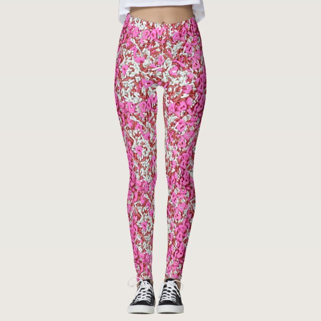 Saupoudrer de coeurs ! Legging (Devant)