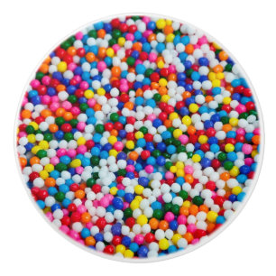 Saupoudrer gâteau boulangerie en céramique bouton